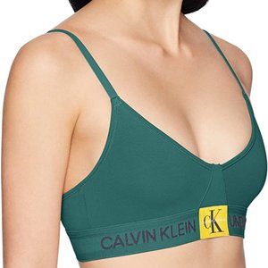 Calvin Klein Monogram Triangle Sports Bra/Bralette